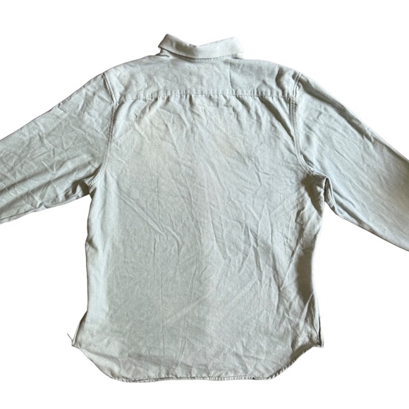 NWOT EPTM MENS LIGHT BLUE BUTTON DOWN CASUAL LONG SLEEVE SHIRT SIZE MEDIUM - Picture 6 of 9